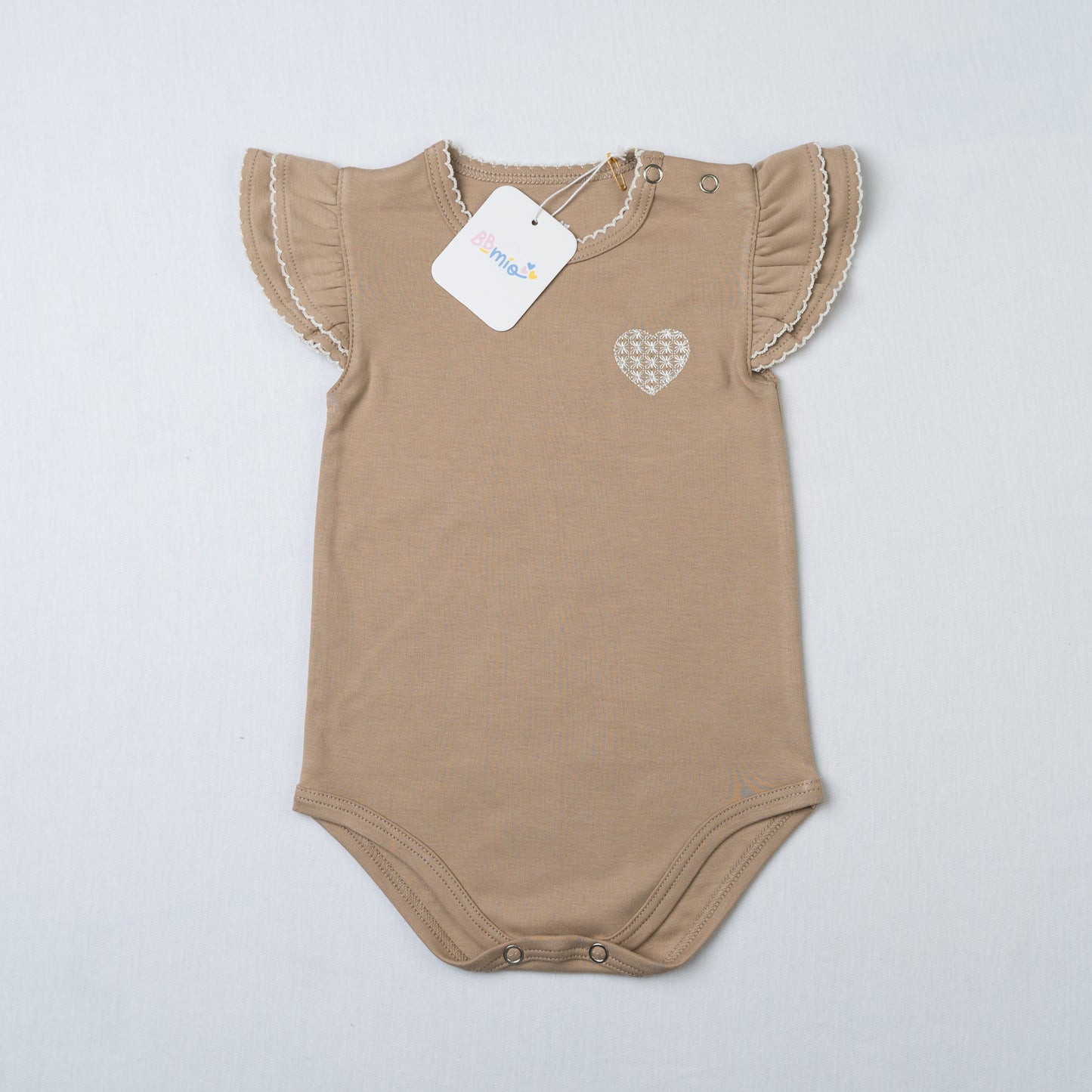 body and short set chocolate heart