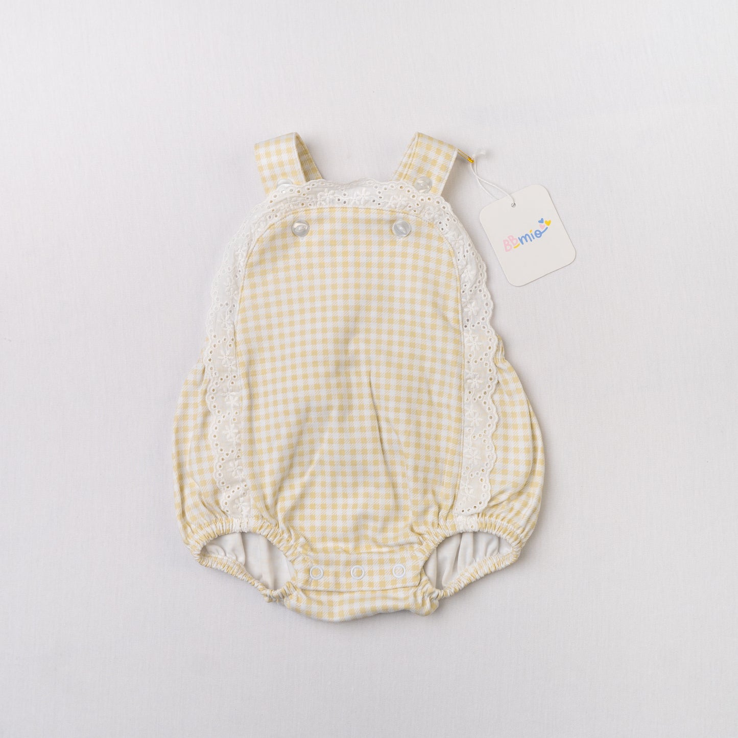 overall butter gingham