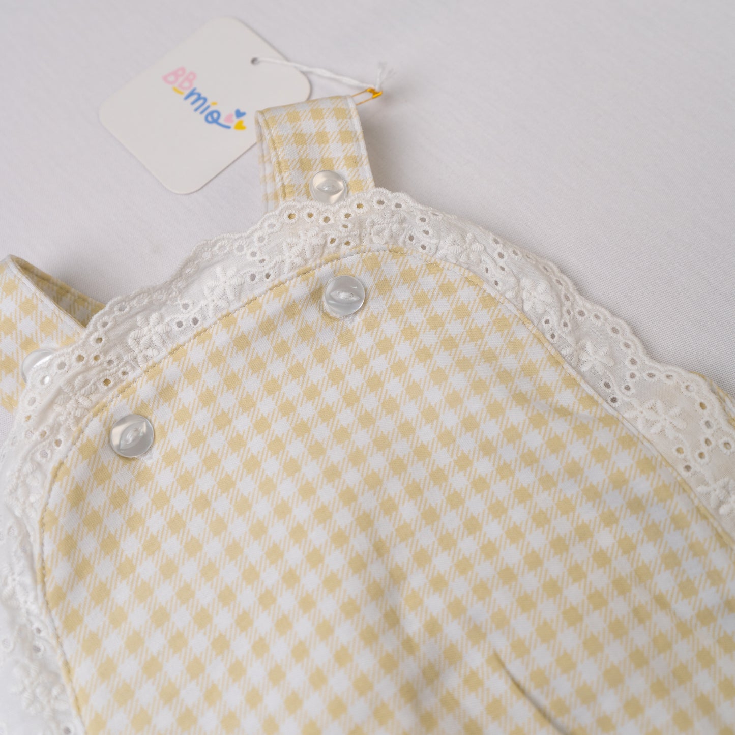 overall butter gingham